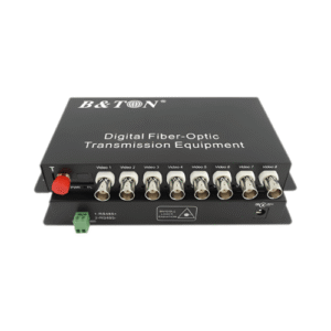 Bộ chuyển đổi video 8 kênh sang quang  bton BT-HD8VF-T/R