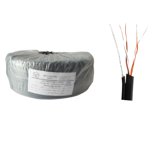 Cáp Dropwire 4 lõi vcom D224001 1 Cáp Dropwire 4 lõi vcom D224001