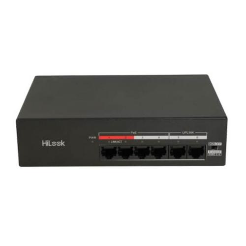 Switch POE 4 cổng hilook DS-3E0106MP-35 1 Switch POE 4 cổng hilook DS-3E0106MP-35