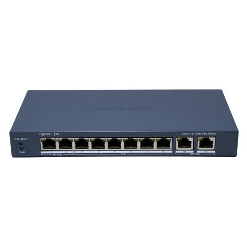 Switch POE 8 cổng hikvision DS-3E1310HP-EI