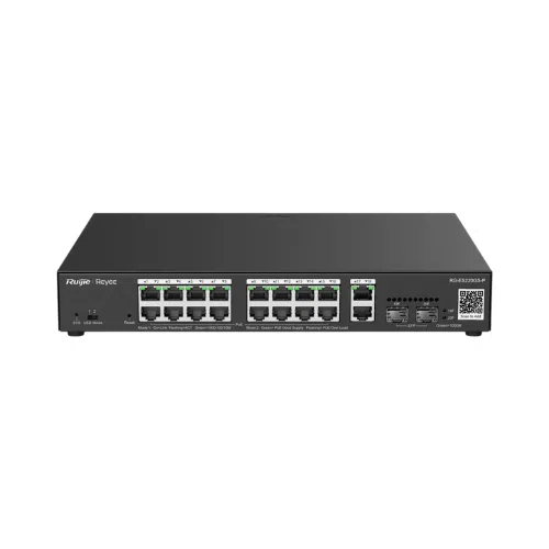 Switch poe 16 cổng ruijie RG-ES220GS-P 1 Switch poe 16 cổng ruijie RG-ES220GS-P