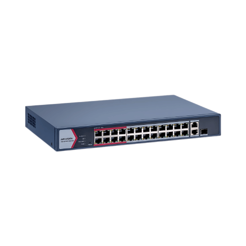 Switch poe 24 cổng hikvision DS-3E1326P-EI/M 1 Switch poe 24 cổng hikvision DS-3E1326P-EI/M