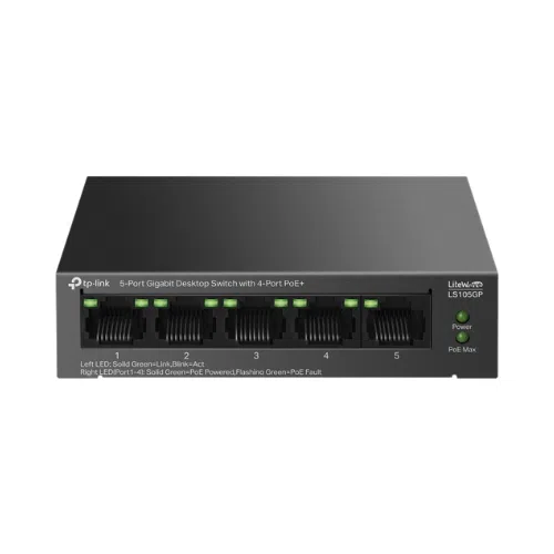 Switch poe 4 cổng tp-link LS105GP