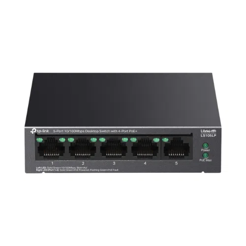 Switch poe 4 cổng tp-link LS105LP 1 Switch poe 4 cổng tp-link LS105LP