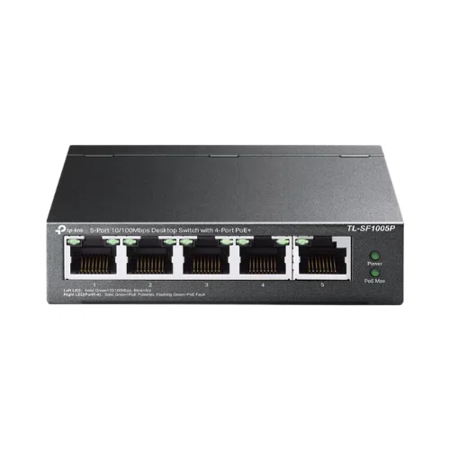 Switch poe 4 cổng tp-link TL-SF1005P 1 Switch poe 4 cổng tp-link TL-SF1005P
