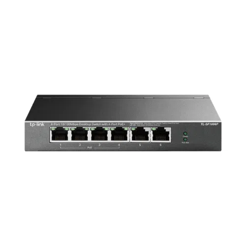 Switch poe 4 cổng tp-link TL-SF1006P 1 Switch poe 4 cổng tp-link TL-SF1006P