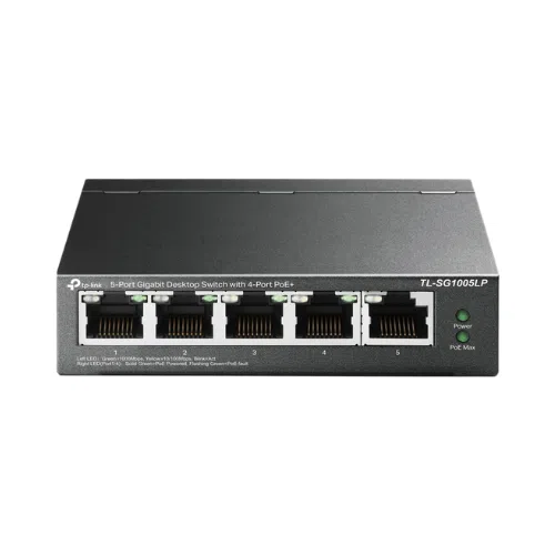 Switch poe 4 cổng tp-link TL-SG1005LP 1 Switch poe 4 cổng tp-link TL-SG1005LP