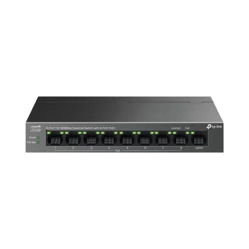 Switch poe 8 cổng tp-link LS109P 1 Switch poe 8 cổng tp-link LS109P